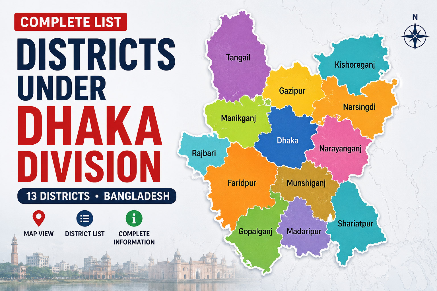 History of Dhaka Division