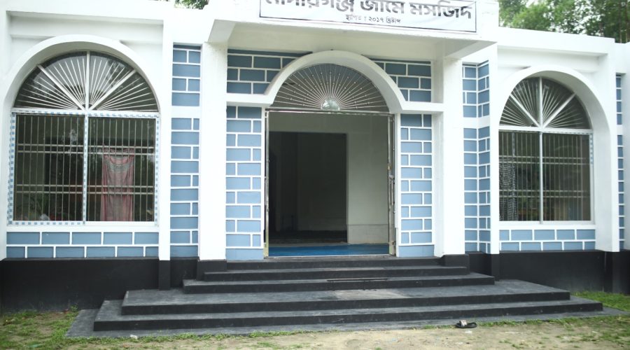 পরিবেশবান্ধব নির্মাণে দৃষ্টান্ত মাদারগঞ্জ জামে মসজিদ